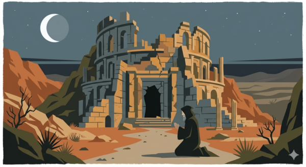 circular ruins của Jorge Luis Borges
